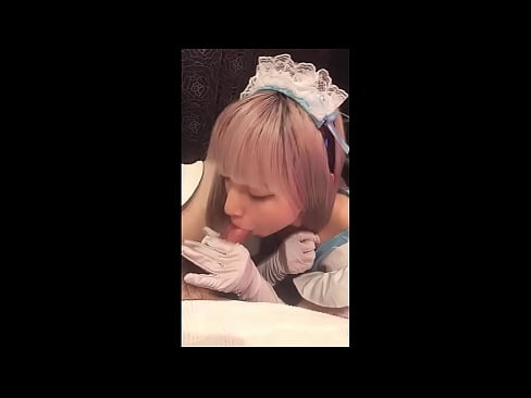 ❤️ Japanese Idol [mayuka], French maid costume, part 1, blowjob and jerk off with lotion ️ Fucking video at en-gb.analytik24.ru ️